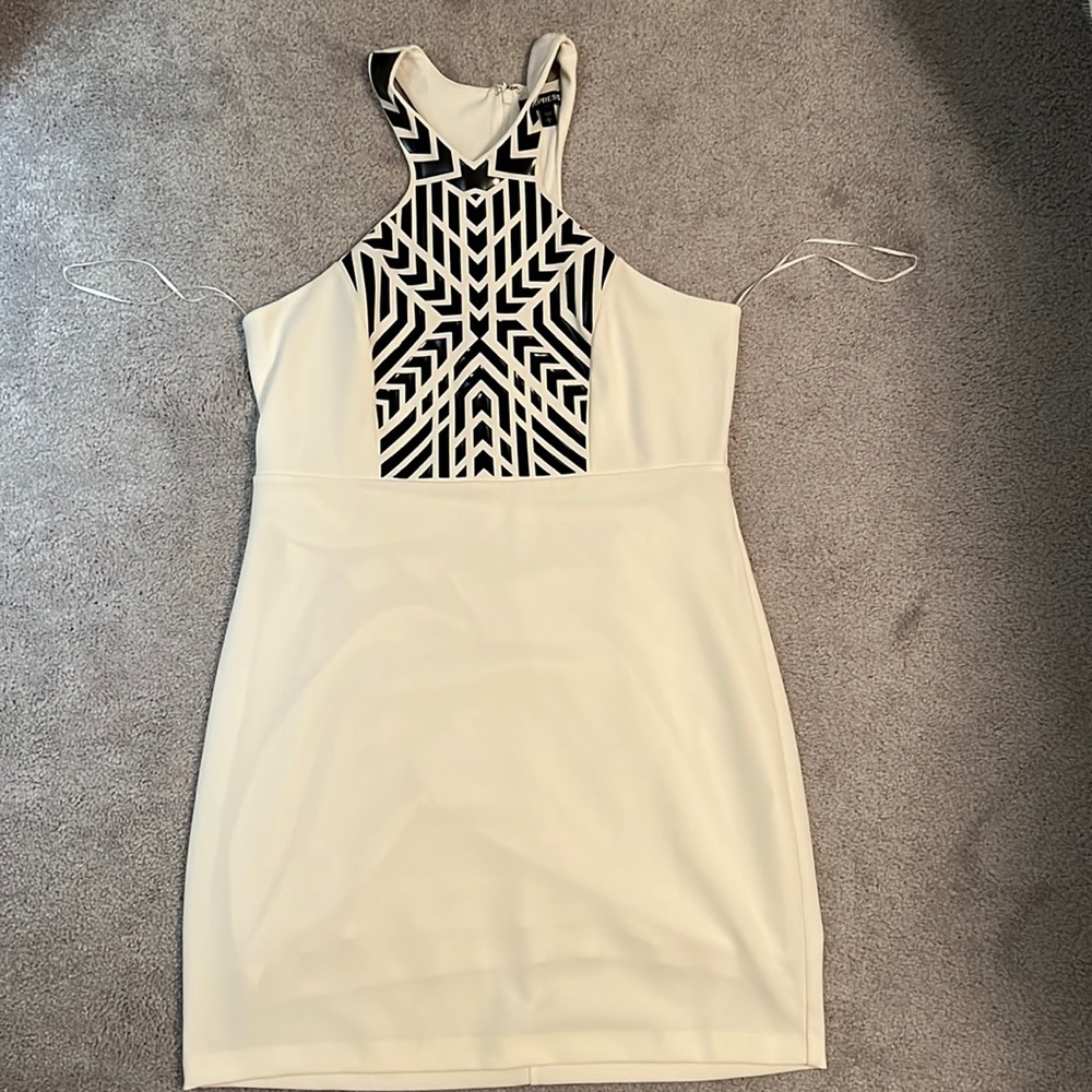 White Express Dress Medium